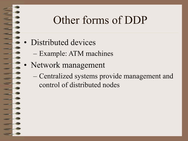 Distributed data processing | PPT