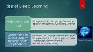 Distributed deep learning optimizations | PPT