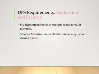 Distributed File System for Distributed Computing Systems.pptx