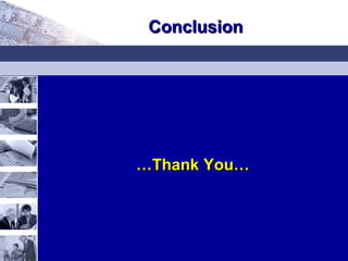……Thank You…Thank You…
ConclusionConclusion
 