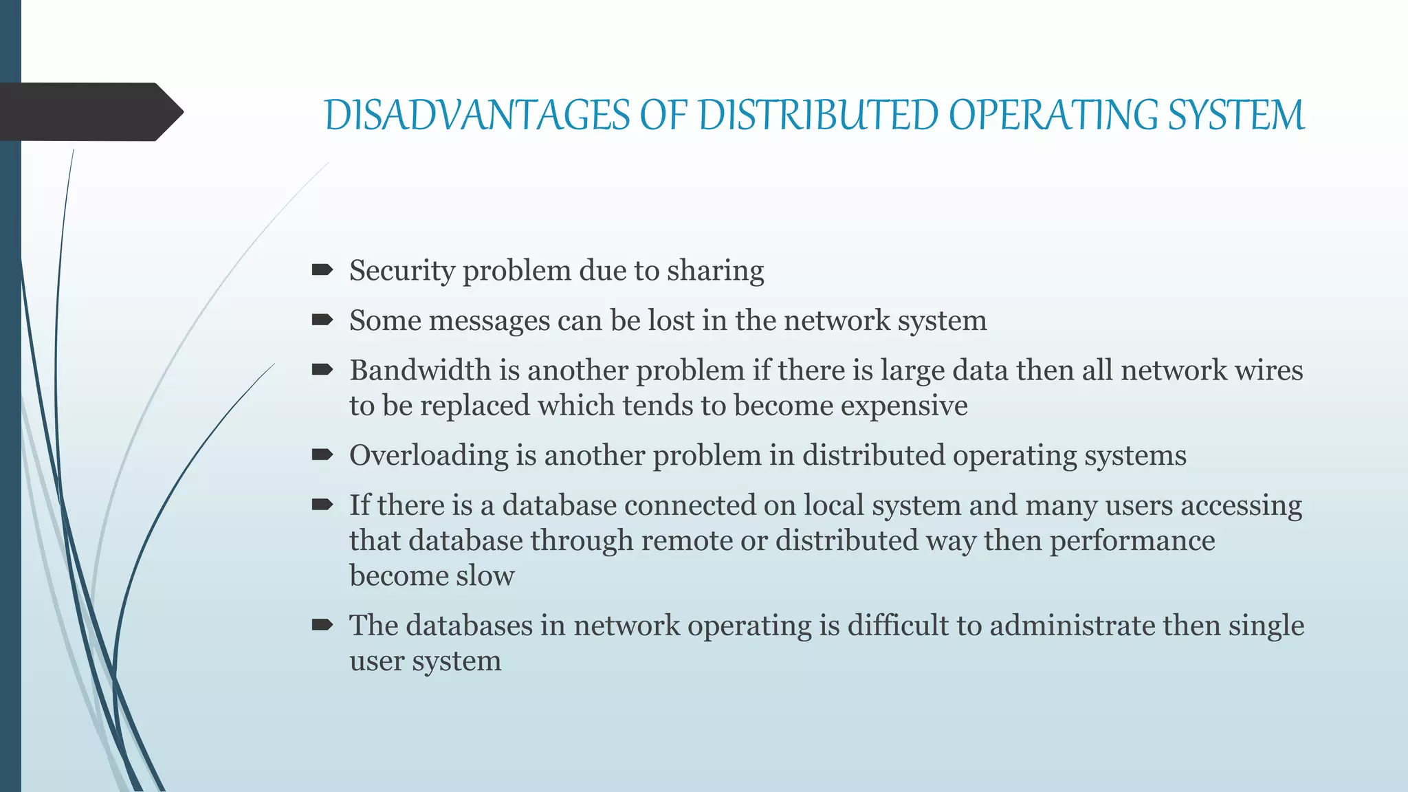 Distributed operating system | PPTX