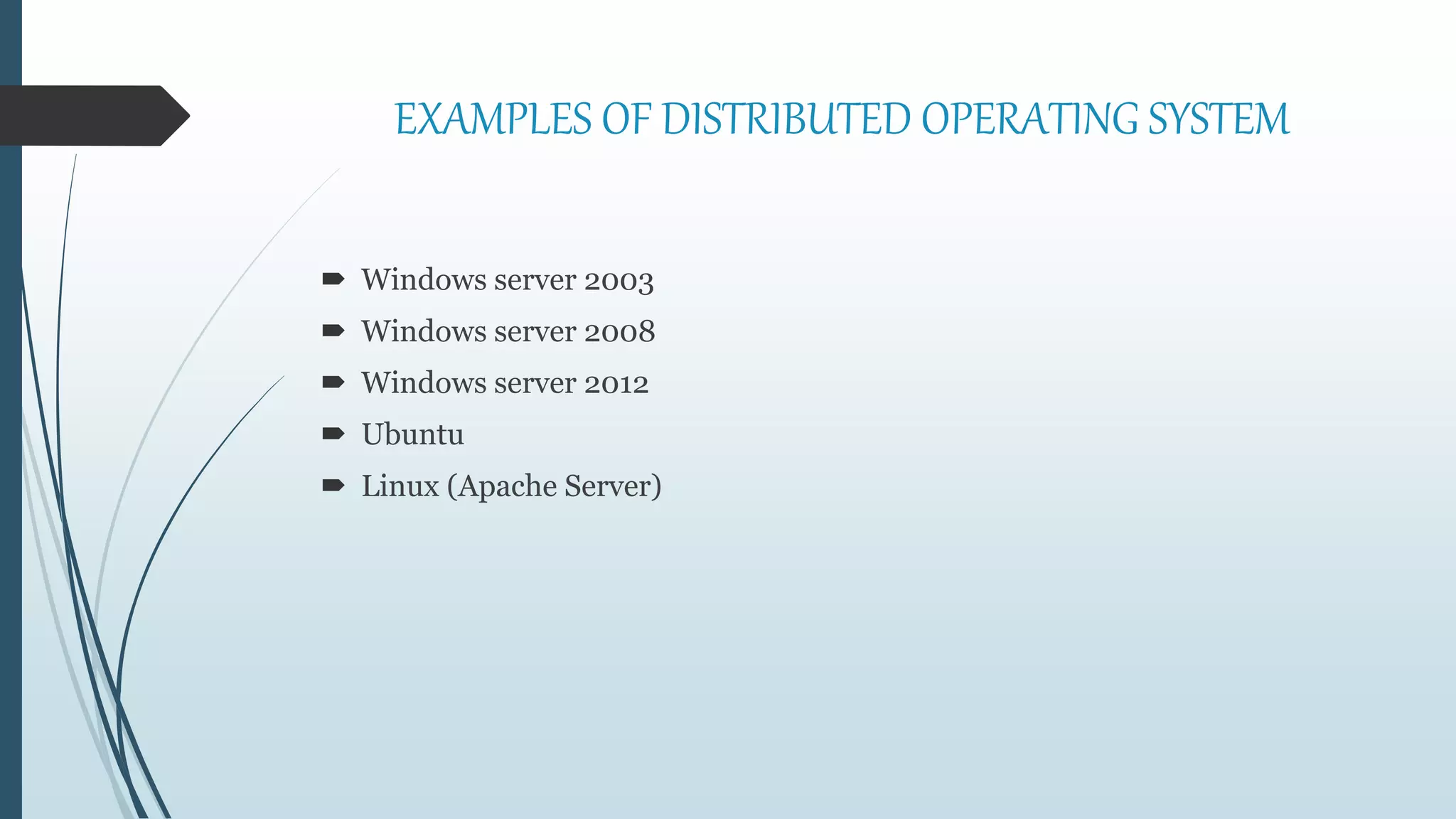 Distributed operating system | PPT