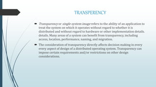 Distributed operating system | PPTX