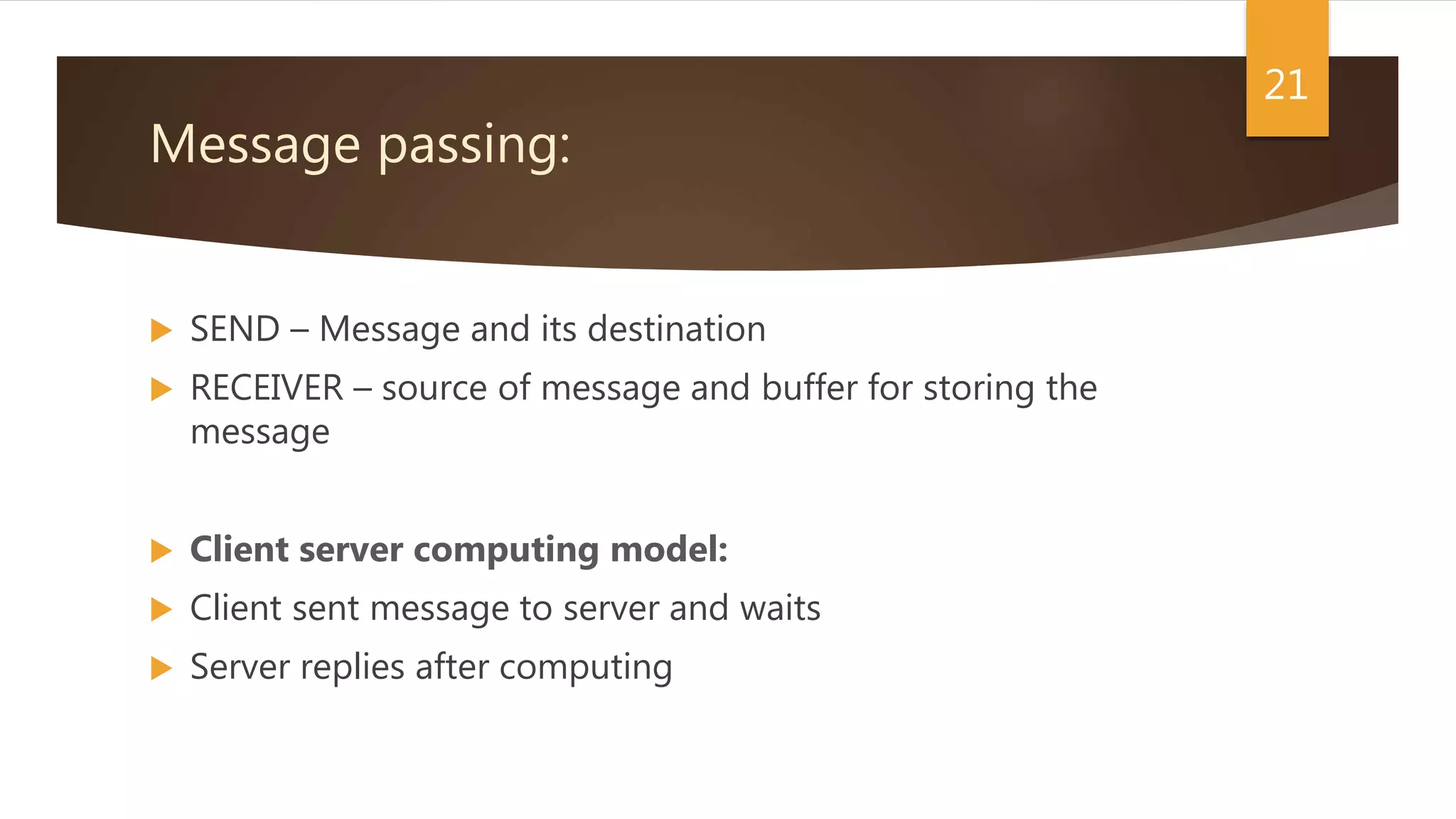 Distributed operating system | PPT