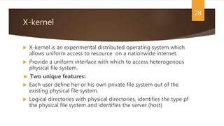 Distributed operating system | PPT