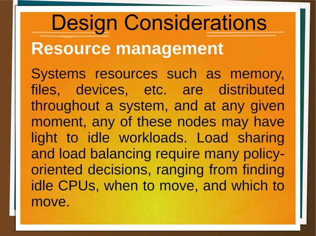 Distributed operating system(os) | ODP
