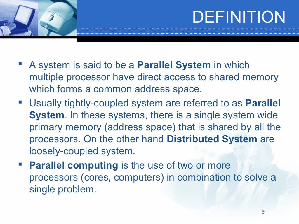 Distributed & parallel system