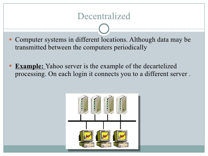 Distributed Processing