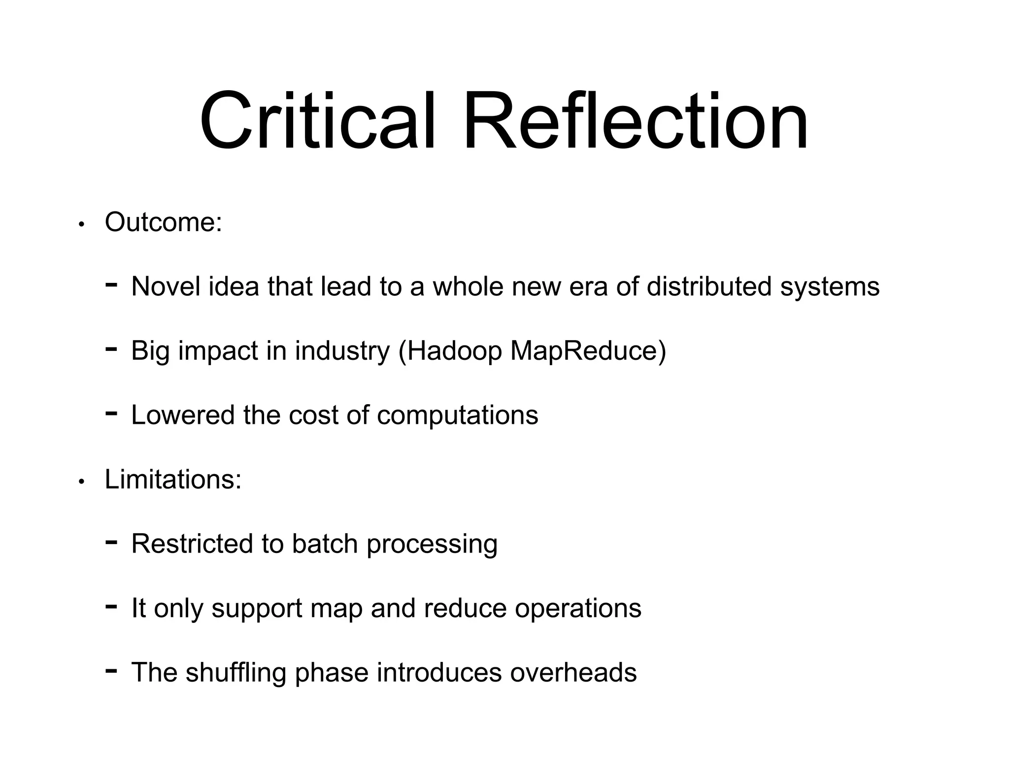 Distributed Processing Frameworks | PPTX