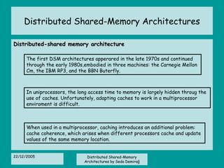 Distributed Shared memory architecture.ppt
