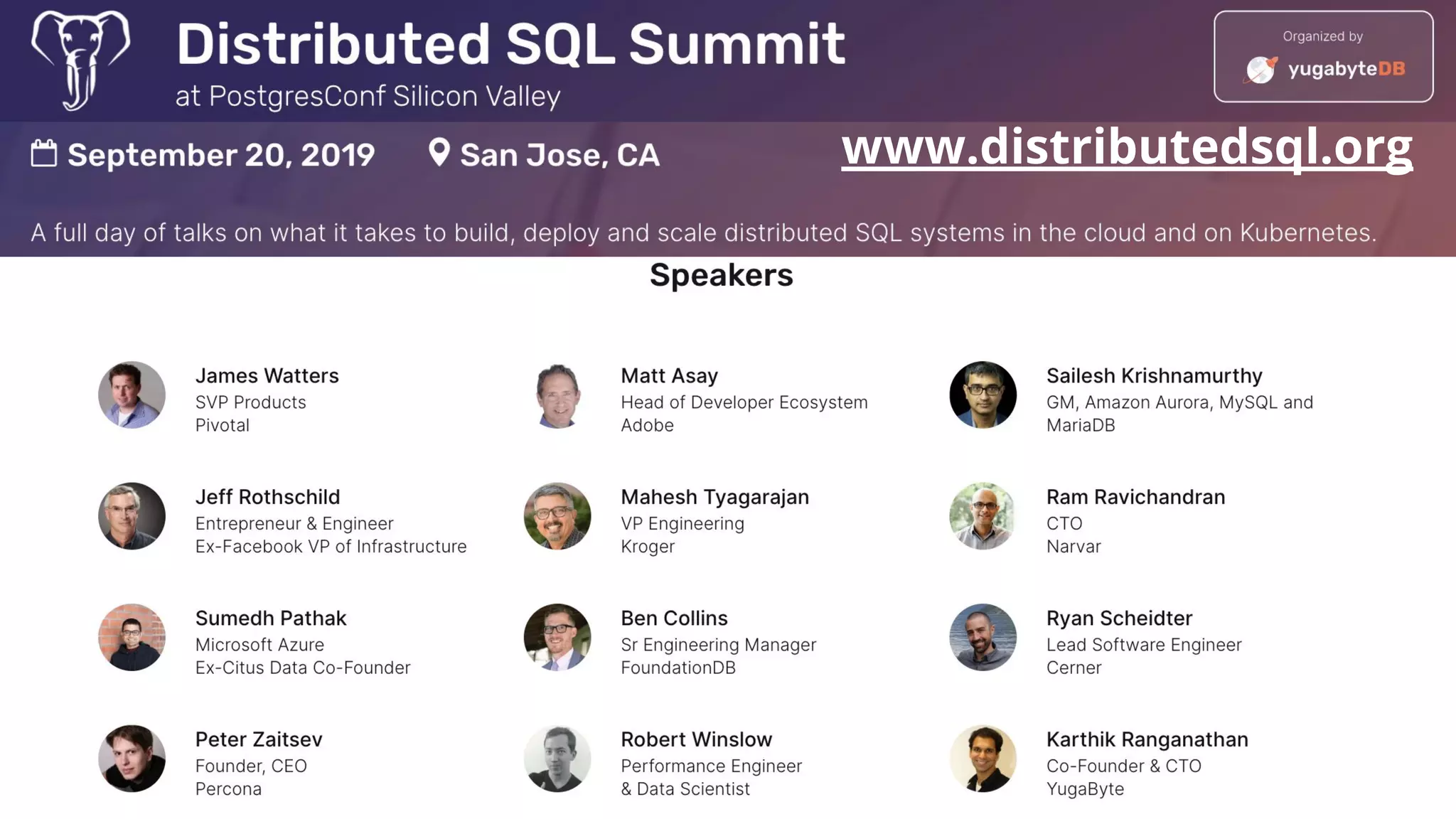 64© 2019 All rights reserved. tablet 1’ www.distributedsql.org 