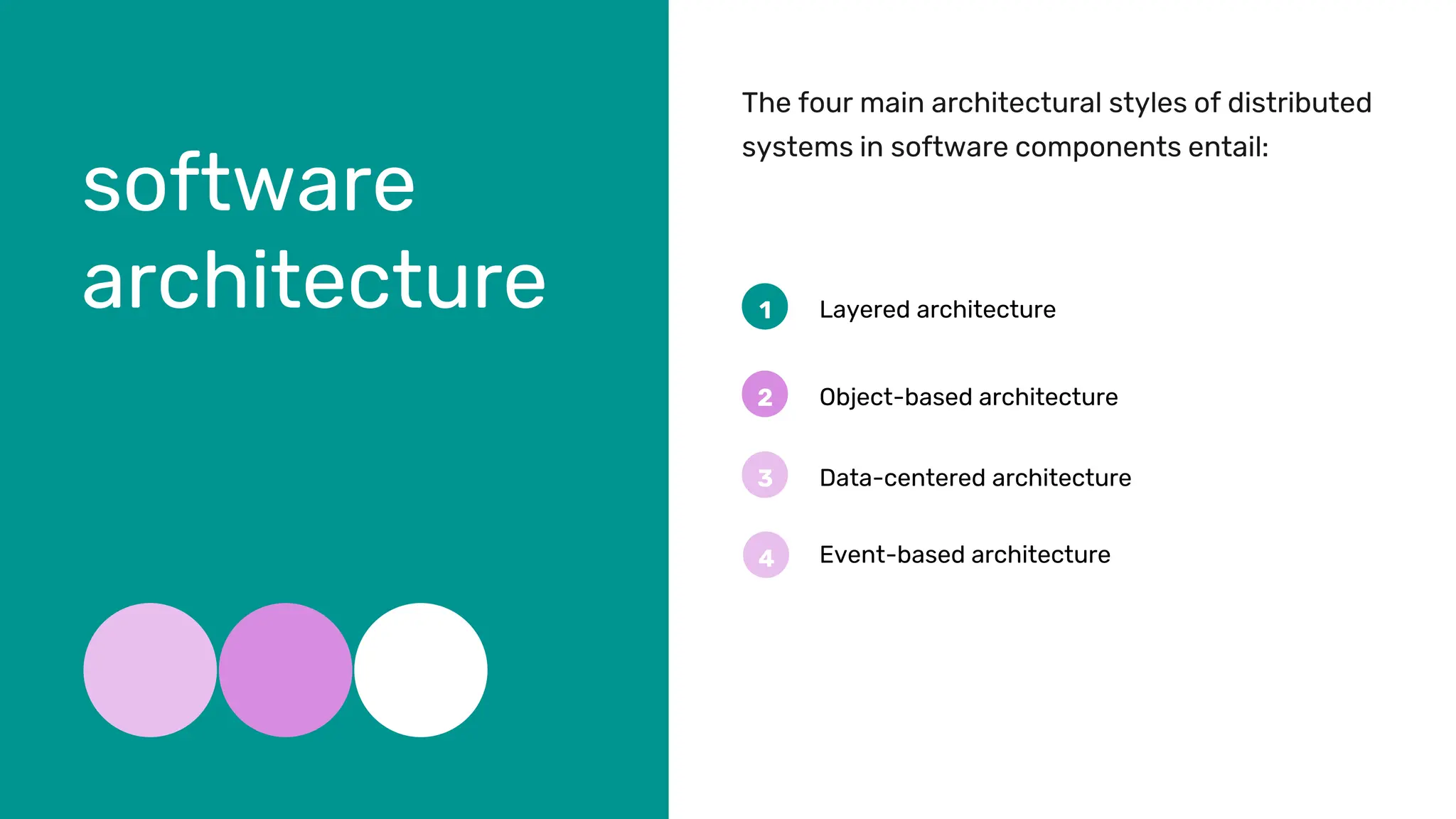 DISTRIBUTED SYSTEM ARCHITECTURE.pptx | Databases | Computer Software ...