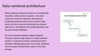 DISTRIBUTED SYSTEM ARCHITECTURE.pptx | Databases | Computer Software ...