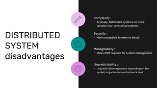 DISTRIBUTED SYSTEM ARCHITECTURE.pptx | Databases | Computer Software ...