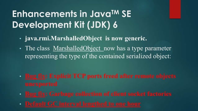 Remote Method Invocation (Java RMI) | PPTX