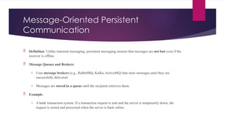 Distributed Systems for Data Sciene and Analytics | PPTX