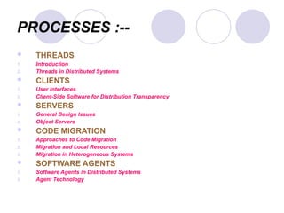 DISTRIBUTED SYSTEMS lecture notes 25 .ppt