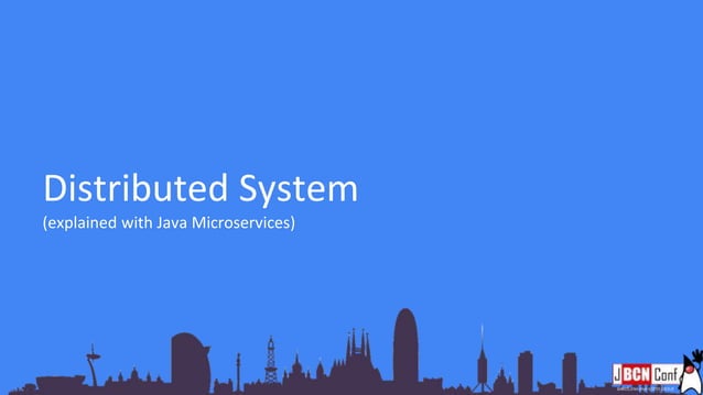 Distributed System explained (with Java Microservices) | PPT