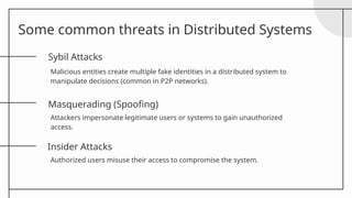 DISTRIBUTED SECURITY: Promoting Security.pptx