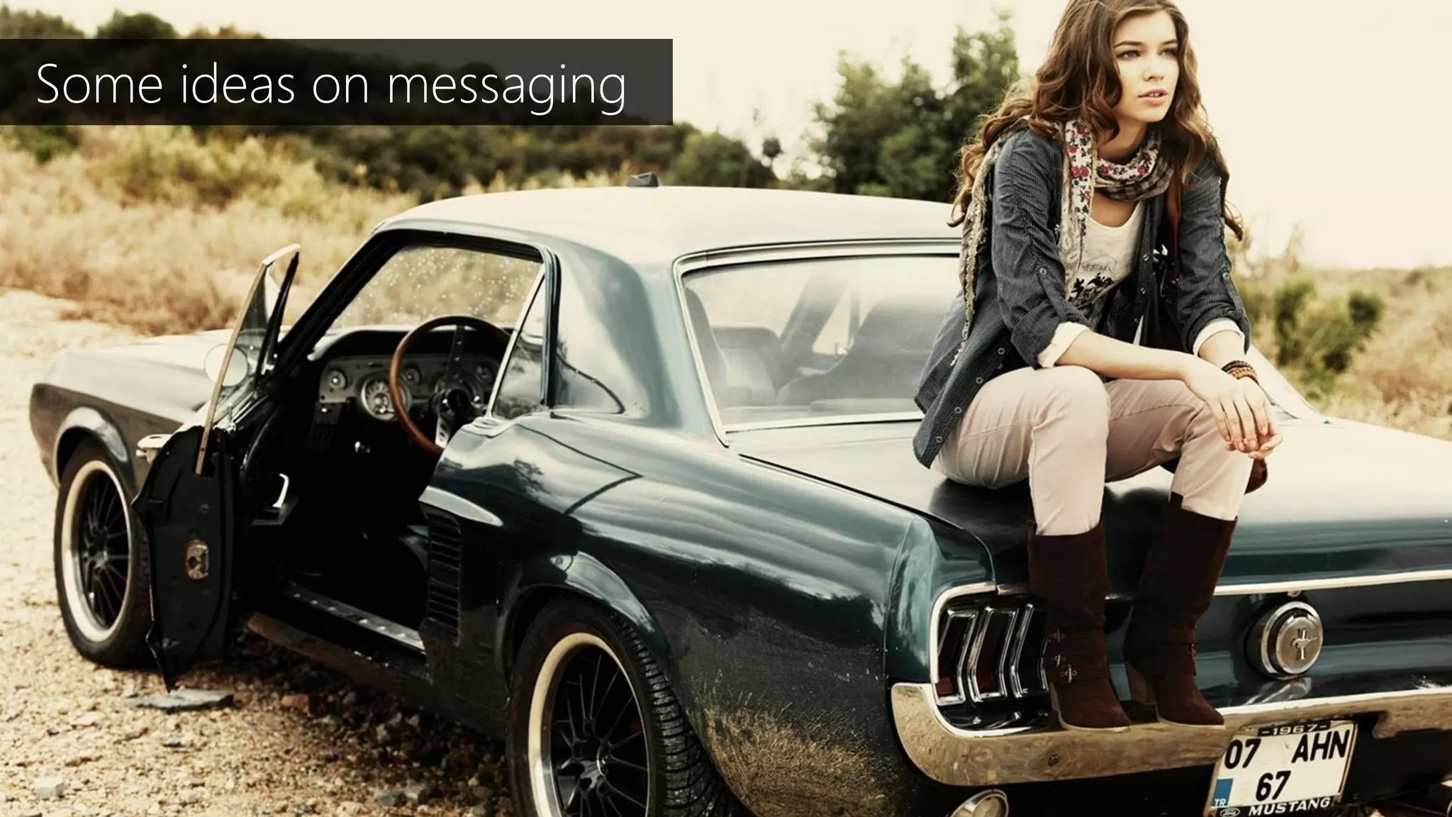 Dennis van der Stelt
Some ideas on messaging
 