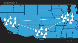 @KevinGoldsmith
DISTRIBUTED TEAMS
@KevinGoldsmith
 