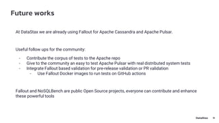 Distributed Tests on Pulsar with Fallout - Pulsar Summit NA 2021 | PPTX