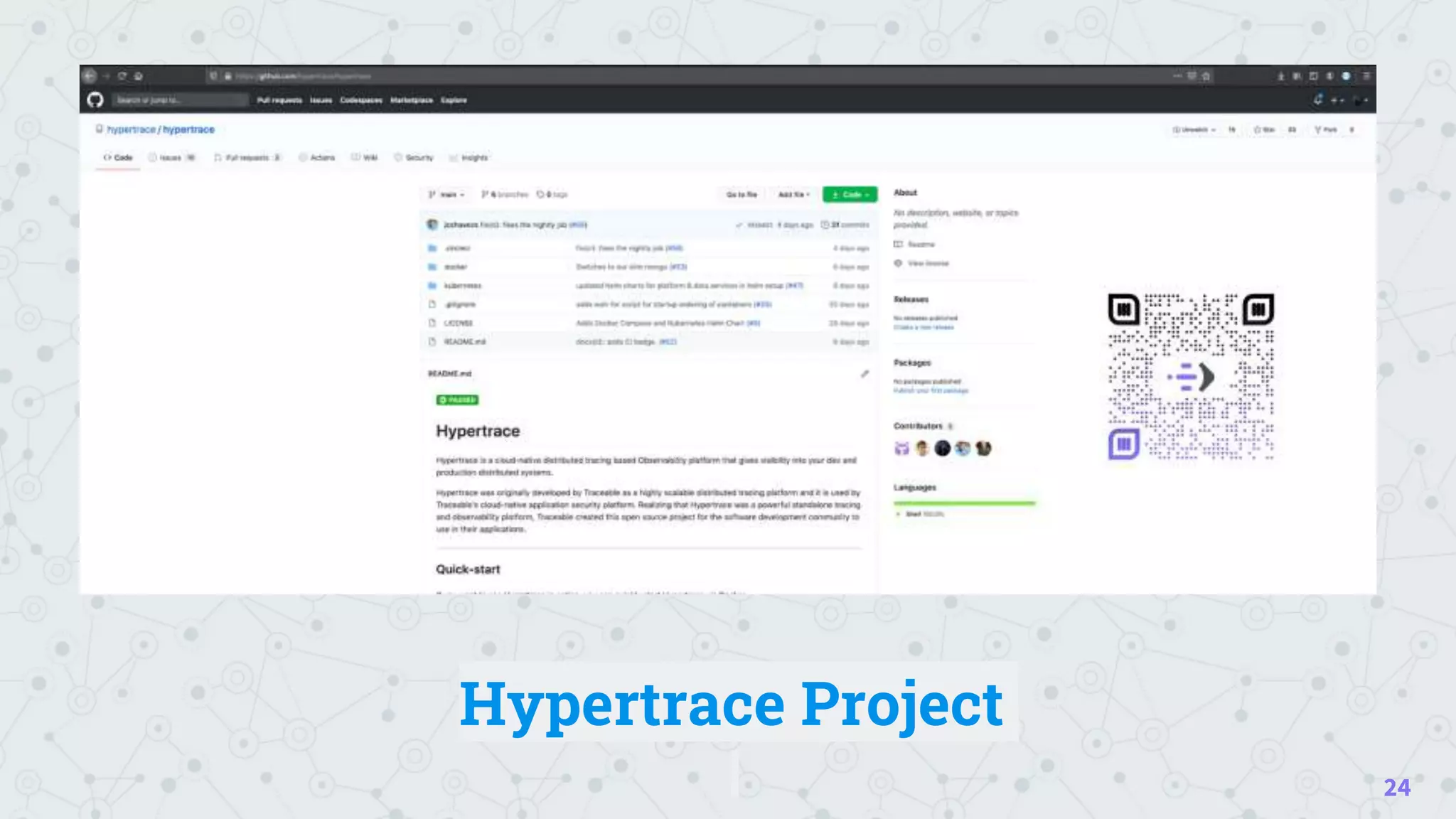 Hypertrace Project
24
 