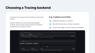 "Introducing Distributed Tracing in a Large Software System",  Kostiantyn Sharovarskyi