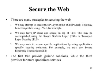 Web ServiceWeb Service: “software that makes services available on a network using technologies such as XML and HTTP”Service-Oriented Architecture (SOA): “development of applications from distributed collections  of smaller loosely coupled service providers”26