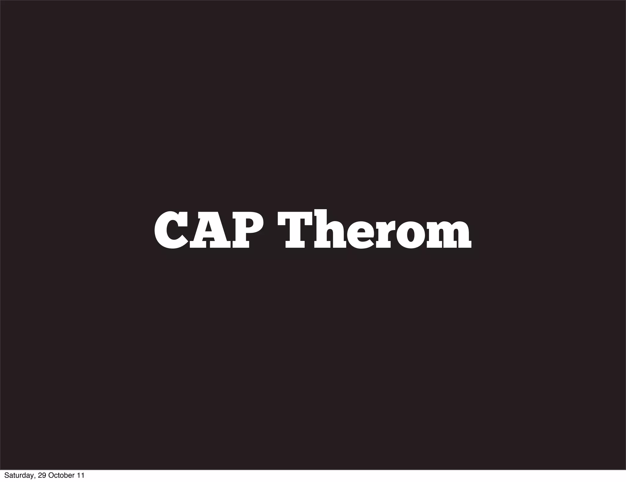 CAP Therom



Saturday, 29 October 11
 