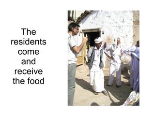 Distributing Food To Villages Around Sayla
