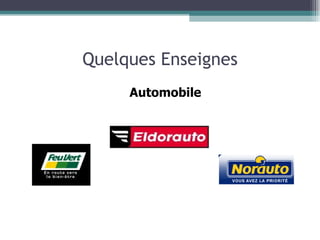 Quelques Enseignes Automobile 