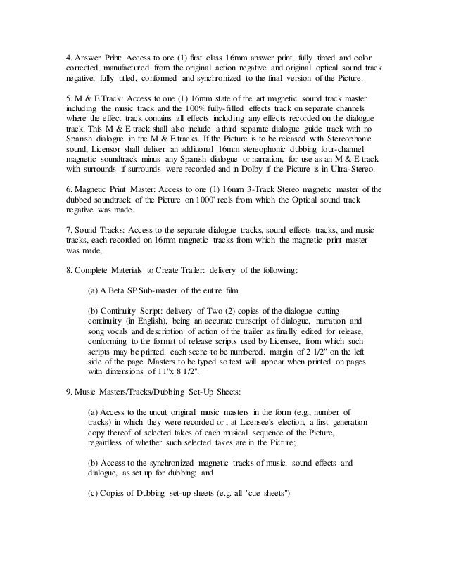 Distribution Letter