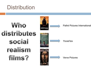 Distribution
Pathé Pictures International
ThinkFilm
Verve Pictures
 