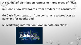 Role of Distribution Channel in Marketing of Food | PPTX