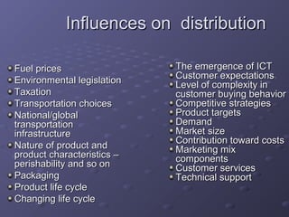 Distribution channel desicions | PPT
