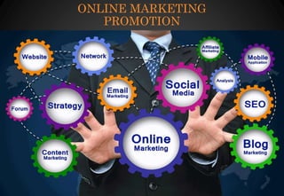 ONLINE MARKETING
PROMOTION
 