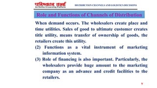 Comprehensive Guide to Distribution Channels and Logistics Decisions in ...