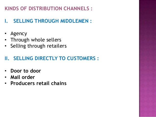 Marketing intermediaries advantages