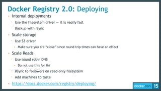 Docker Registry V2