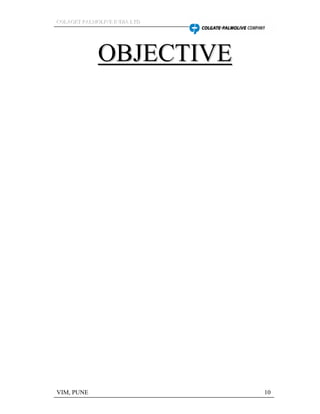 CCCOOOLLLAAAGGGEEETTT PPPAAALLLMMMOOOLLLIIIVVVEEE IIINNNDDDIIIAAA LLLTTTDDD
VIM, PUNE 10
 