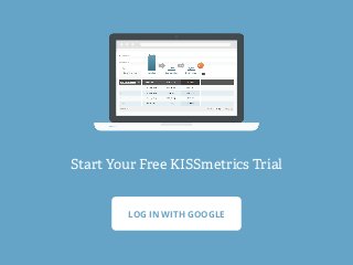 LOG IN WITH GOOGLE
Start Your Free KISSmetrics Trial
 