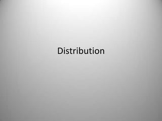 Distribution
 
