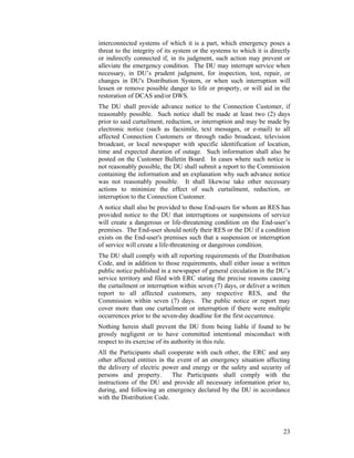 Distribution services and access rules doe | PDF