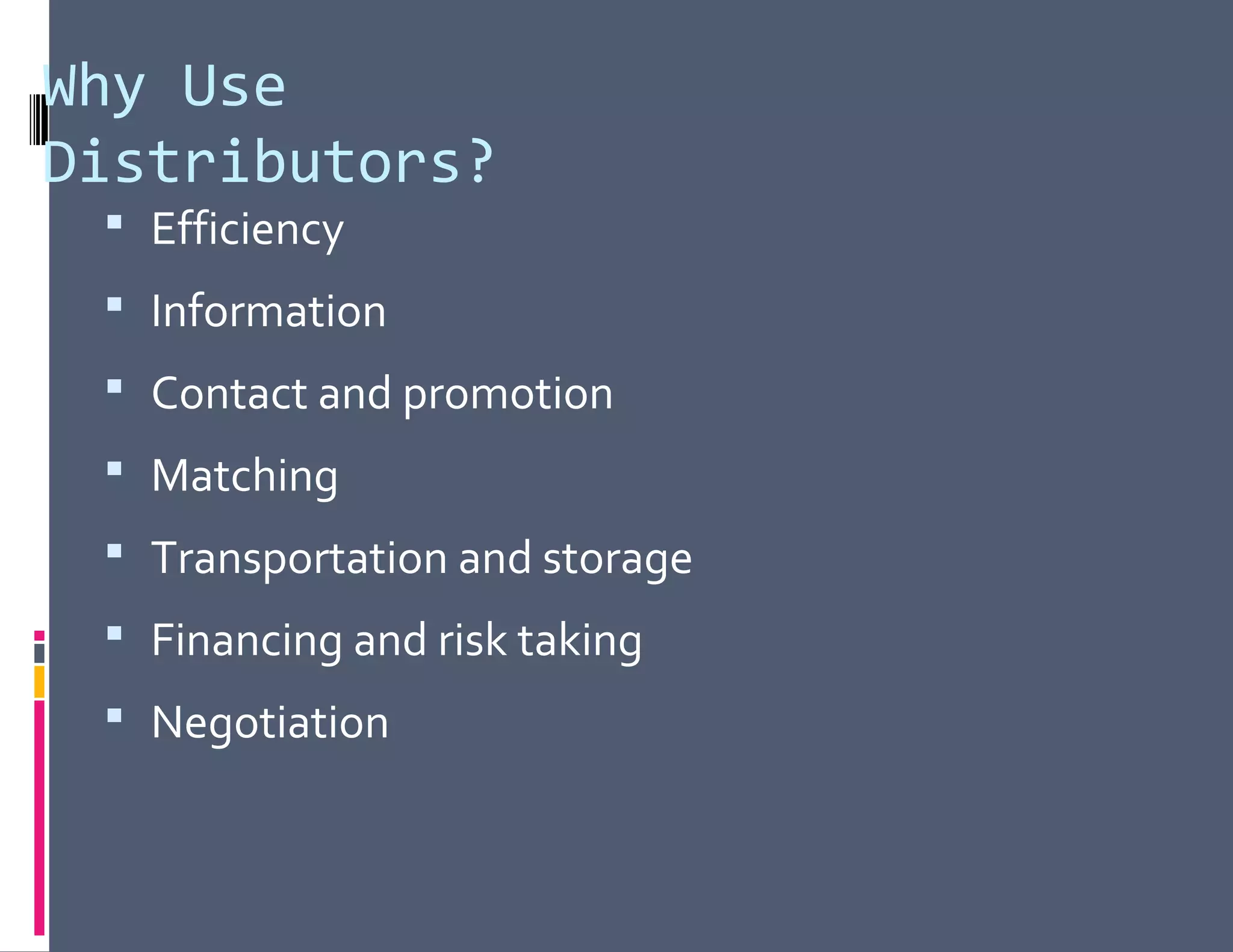 Distribution system | PPT