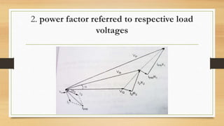2. power factor referred to respective load
voltages
 