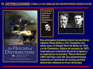 Distributismo DISTRIBUTISMO | PPTX