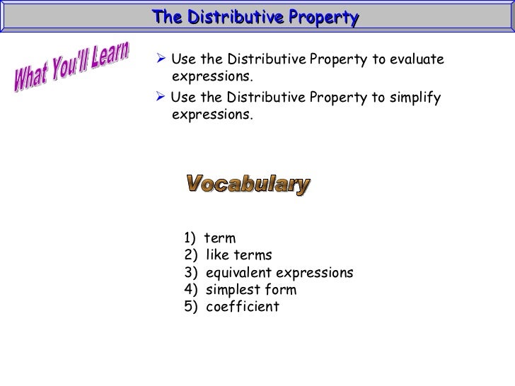 distributive property algebra 1 simplest form algebra