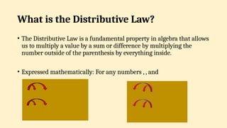 Distributive Law problems Presentation.pptx
