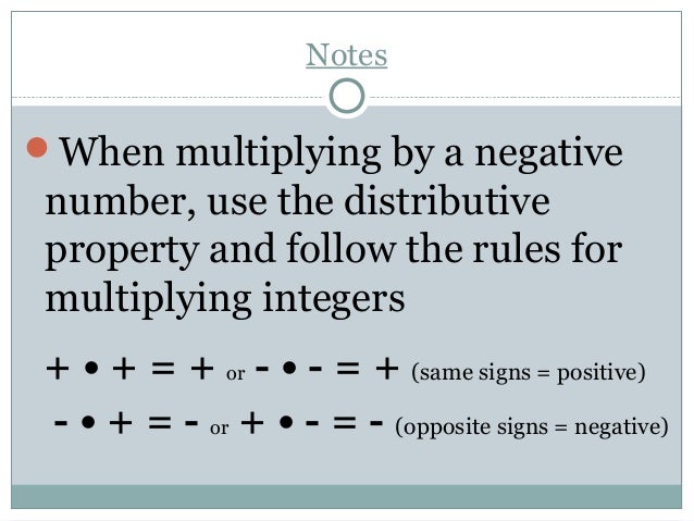Distributive property ppt